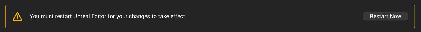 Restart Required